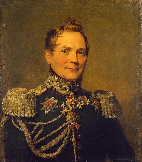 George Dawe Portrait of Karl Wilhelm von Toll oil painting picture